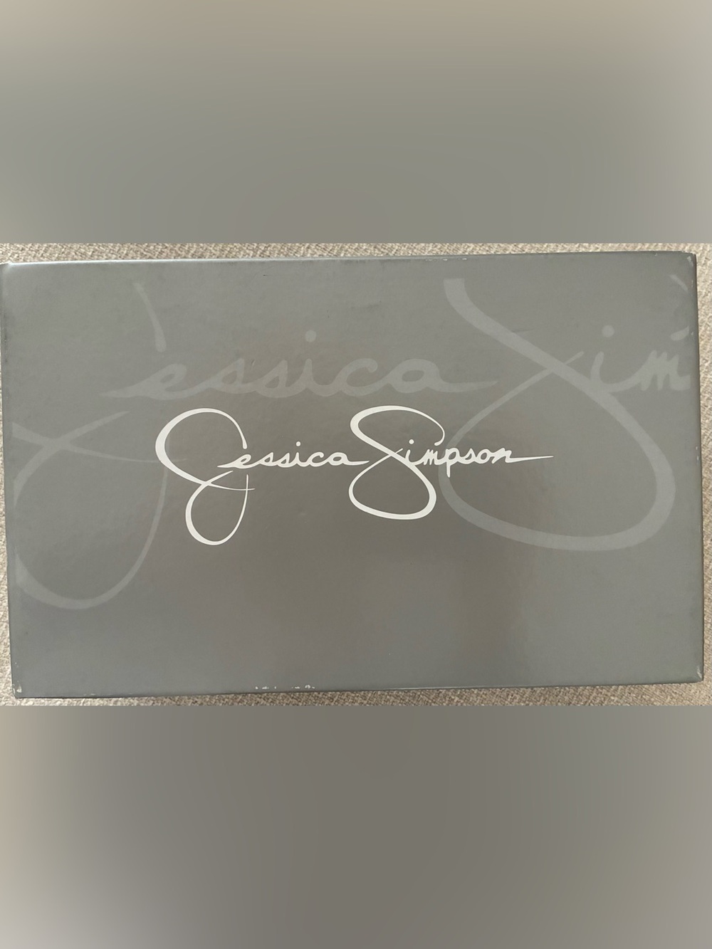 Jessica Simpson Ivory Woven Slingback Heels - Picture 7 of 9